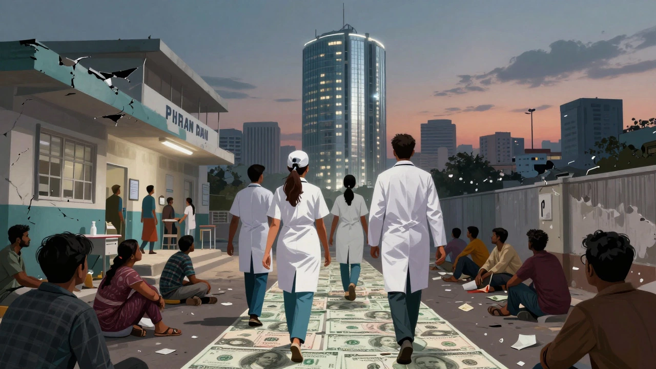 Doctors leaving public hospital for private sector, leaving locals
