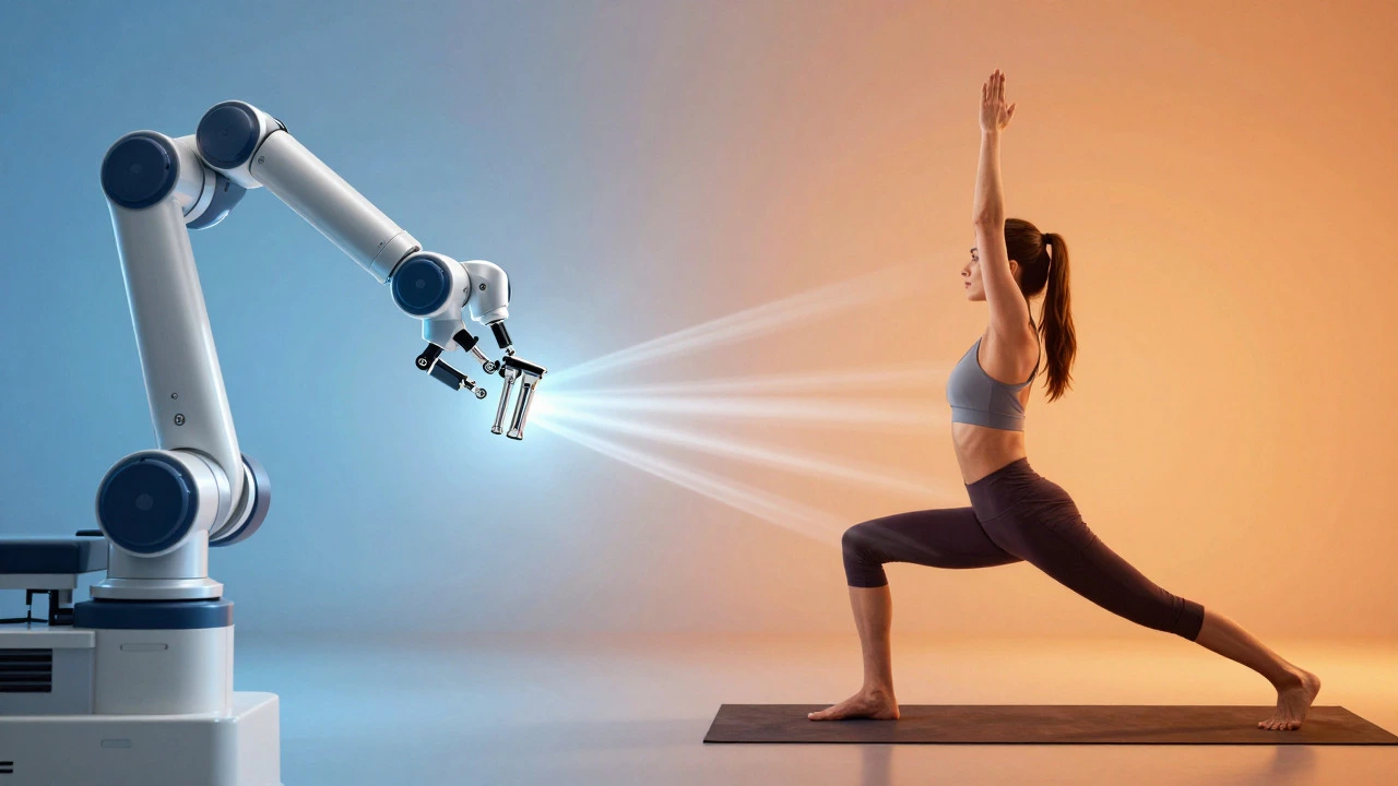 Robotic surgery and yoga for orthopedic health